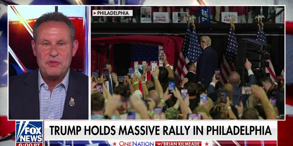 What a 'mammoth crowd' at Trump's rally: Brian Kilmeade