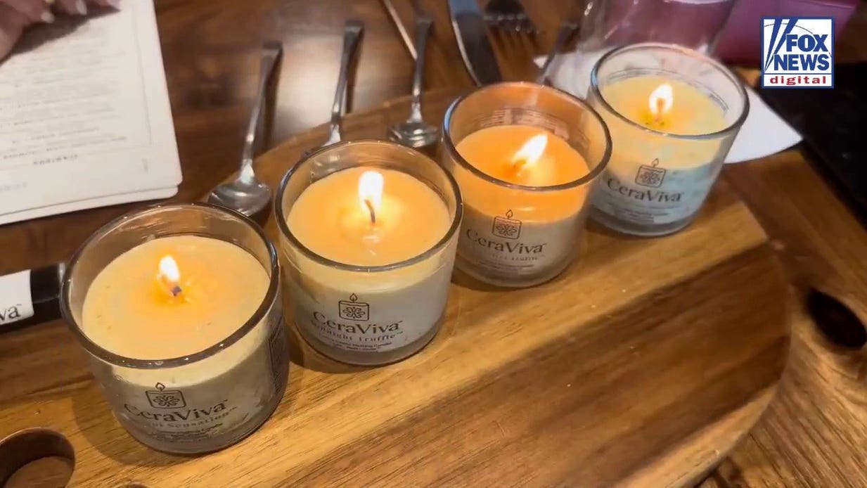 Entrepreneur's edible candles melt into savory dips and sweet dessert spreads