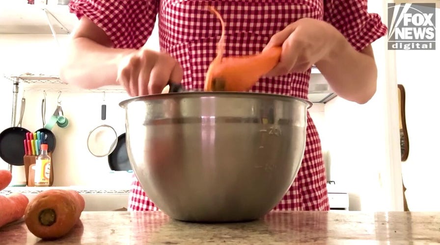 Carrot ribbon salad is the viral way to eat veggies