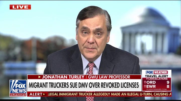 California is creating a ‘federal issue’ here: Jonathan Turley explains lawsuit over revoked licenses