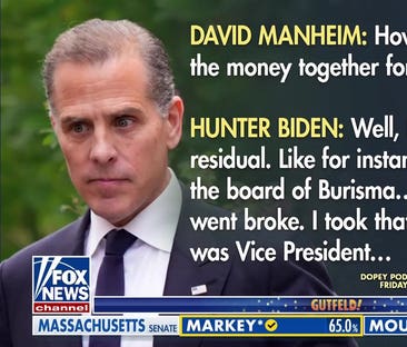 Greg Gutfeld slams Hunter Biden over shocking Burisma crack confession