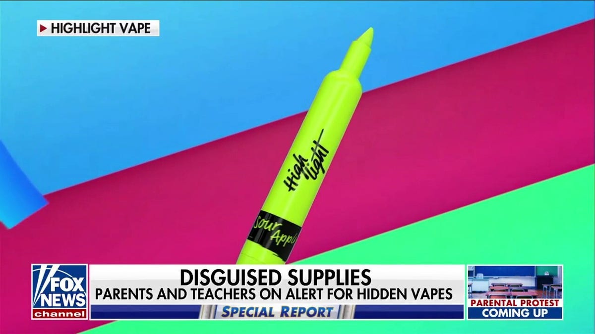 Parents warned to be on alert for highlighters toys disguised as E cigarettes CB Cotton