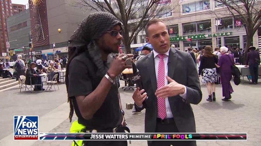 Fake news, real reactions: April Fools on 'Jesse Watters Primetime'