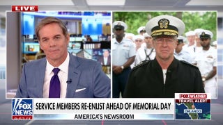 Service members reenlist at Ground Zero ahead of Memorial Day