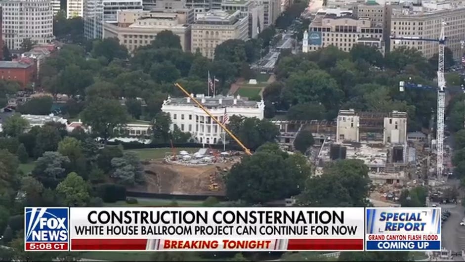 Supreme Court rules 5-4 to allow construction on $400 million White House ballroom