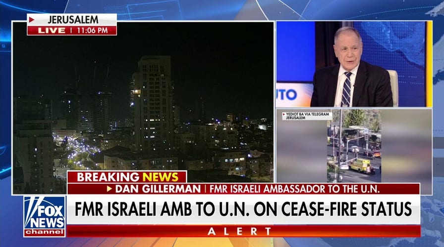 Dan Gillerman: There will come a moment very soon when Israel will have to say 'enough is enough'