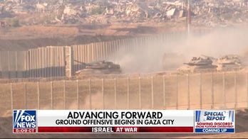 Israel launches ground offensive in Gaza City