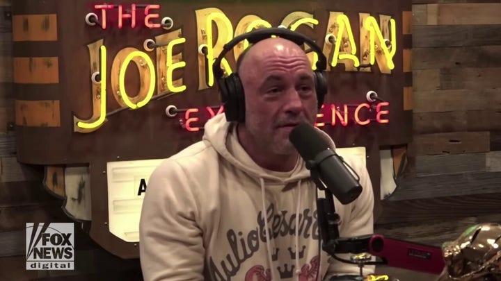 Rogan jokes Kamala Harris is used to make Biden look competent