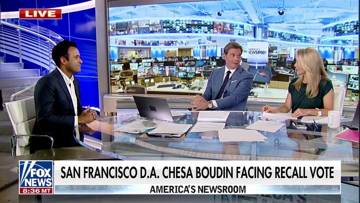 Effort to recall San Francisco DA Chesa Boudin is a 'lose-lose for the Democrats': Ramaswamy