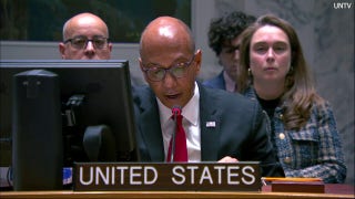 US vetoes UN Security Council draft resolution on Israel at world body - Fox News