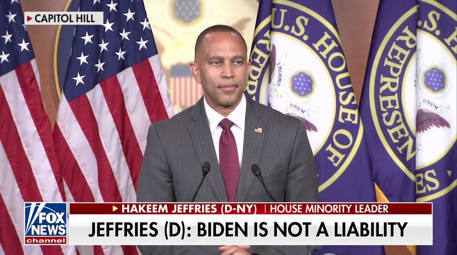 Many Democratic lawmakers on the Hill appear to be sticking by Biden