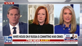 Jen Psaki tells Fox News Russian energy sanctions not 'off the table' as Putin's assault on Ukraine continues