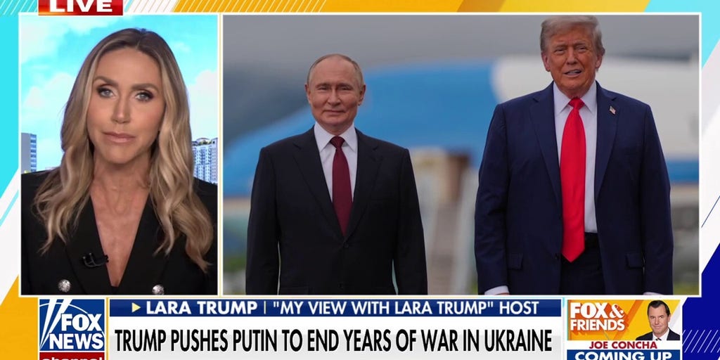 Lara Trump reveals the ‘beautiful symbol of American strength’ at Trump-Putin summit