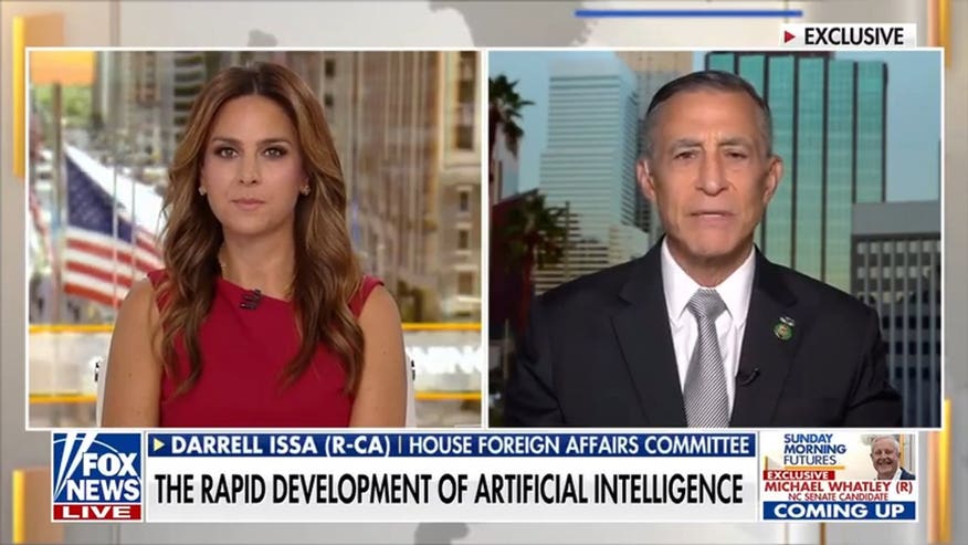 Issa compares the US-China AI race to the Cold War