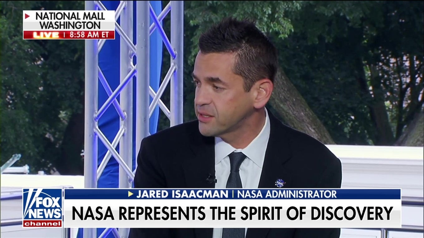 Jared Isaacman discusses NASA's future, Artemis missions and moon base plans