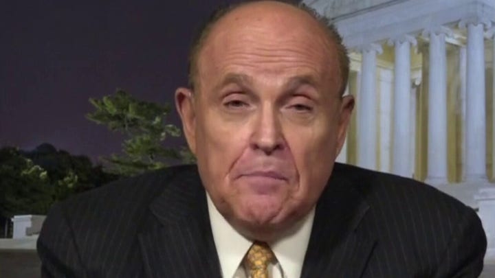 Rudy Giuliani blames violence in America's cities on Democrat policies
