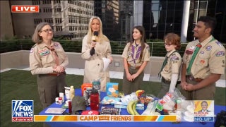 ‘Fox & Friends’ hosts learn backyard camping tips from Scouting America