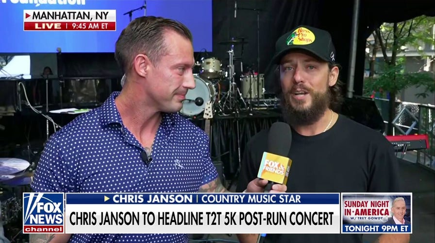 Country music star Chris Janson headlines Tunnel to Towers 5k concert