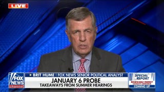 Brit Hume: Cross-examinations would make January 6 hearings more 'legitimate' - Fox News