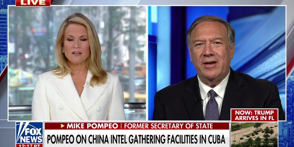 Pompeo torches Biden over Cuba's Chinese spy facility | Fox News Video