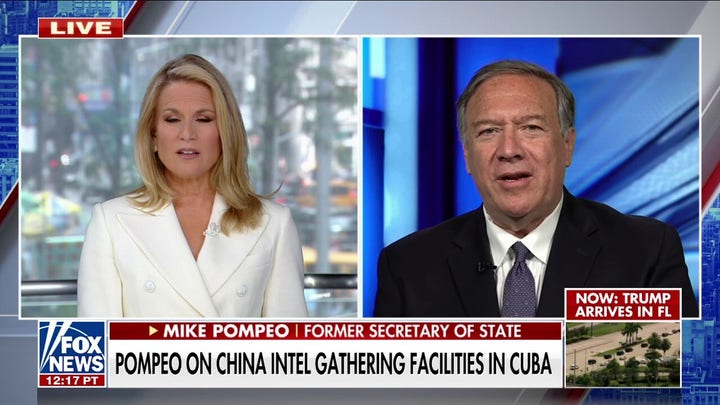 Pompeo torches Biden over Cuba's Chinese spy facility
