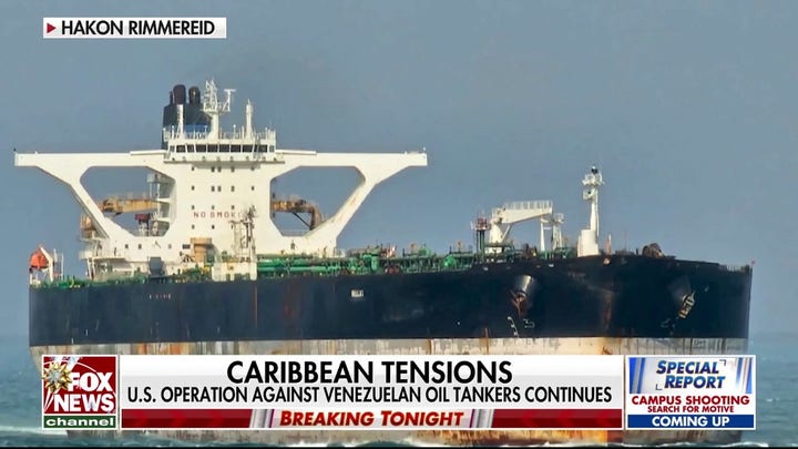 US Coast Guard working to seize third oil tanker off Venezuelan coast