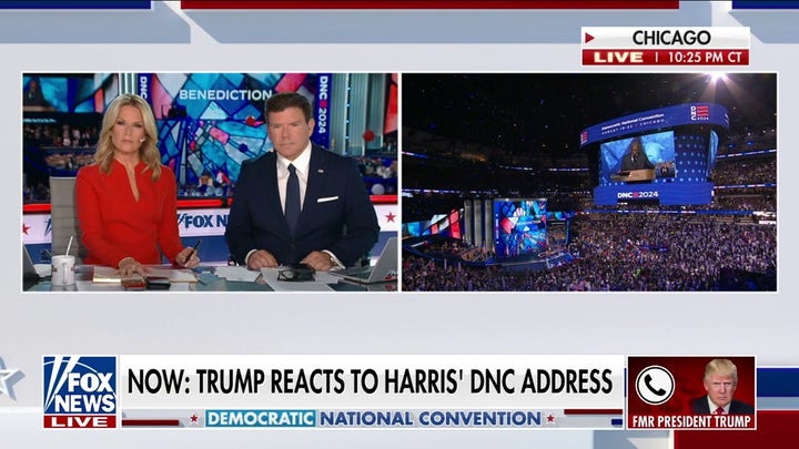 Trump on Harris’ DNC address: Why doesn't she do the things she is complaining about?