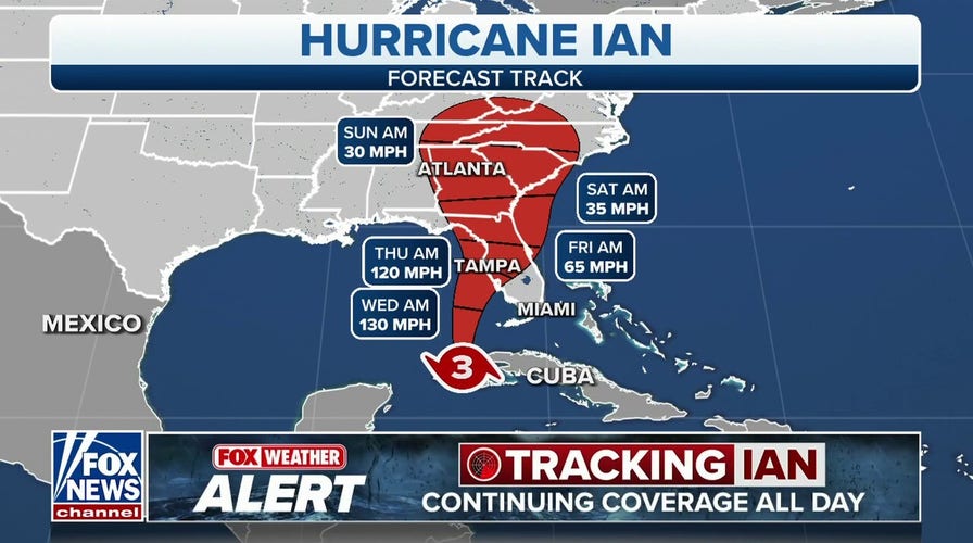 Tracking Hurricane Ian: Forecasters fear worst-case scenario for Tampa area