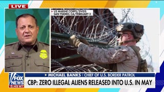 Zero illegal immigrants released into US in May, CBP data reveals