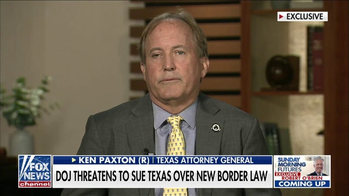 Texas AG blasts Biden admin, DOJ over border crisis: They are ‘aiding and abetting the cartels’
