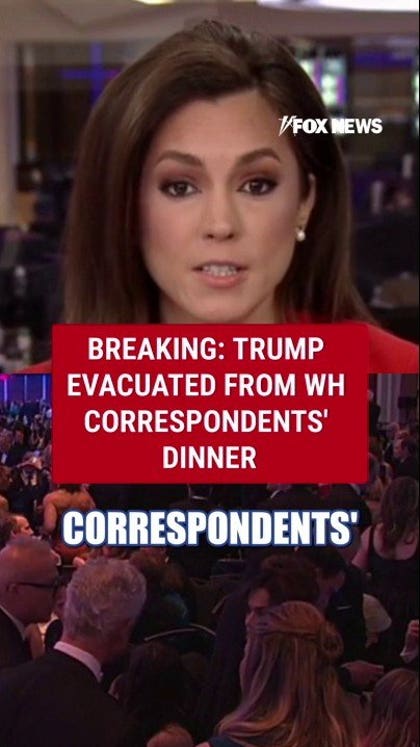 BREAKING: Loud bangs heard at WH Correspondents’ Dinner