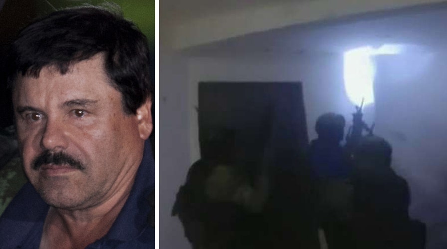 New video of the raid that captured 'El Chapo'