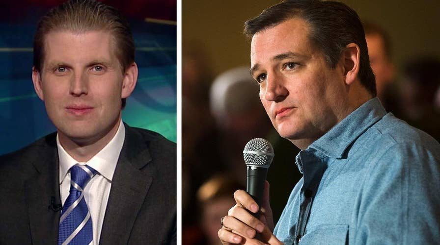 Eric Trump: Down in the polls, Cruz is throwing 'Hail Marys'