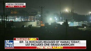  IDF: 16 hostages released by Hamas, including one Israeli-American - Fox News