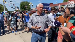 Former VP Mike Pence speaks to reporters about abortion at Iowa State Fair - Fox News