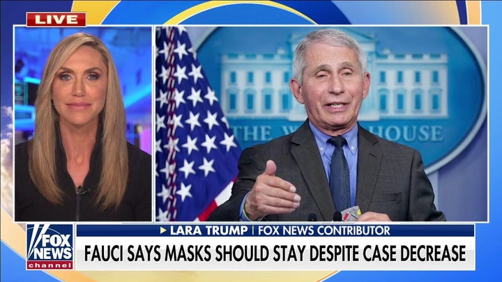 Lara Trump slams Fauci for suggesting masks should continue in schools indefinitely
