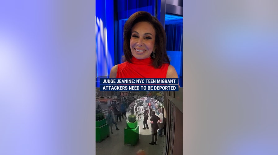 Judge Jeanine gives her fiery take on the strategy of a group of 11 alleged teenage Tren de Aragua gang members attacking NYPD