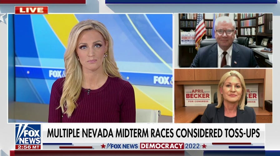 Key Nevada midterm races considered toss-ups ahead of November