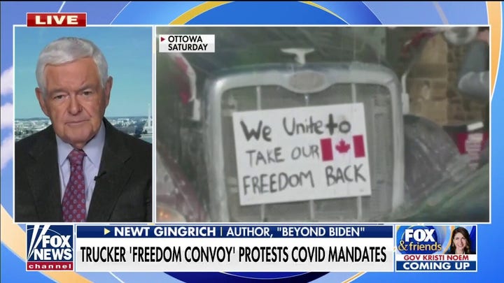Gingrich on Stacey Abrams, Canadian truckers: People are realizing it’s all baloney