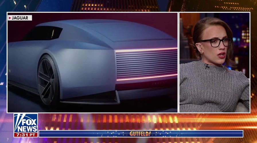 Kat Timpf reacts to Jaguar’s new concept car: Why are you marketing a car that doesn’t exist?