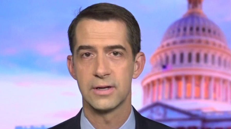 Tom Cotton urges DOJ to charge vigilantes for toppling statues