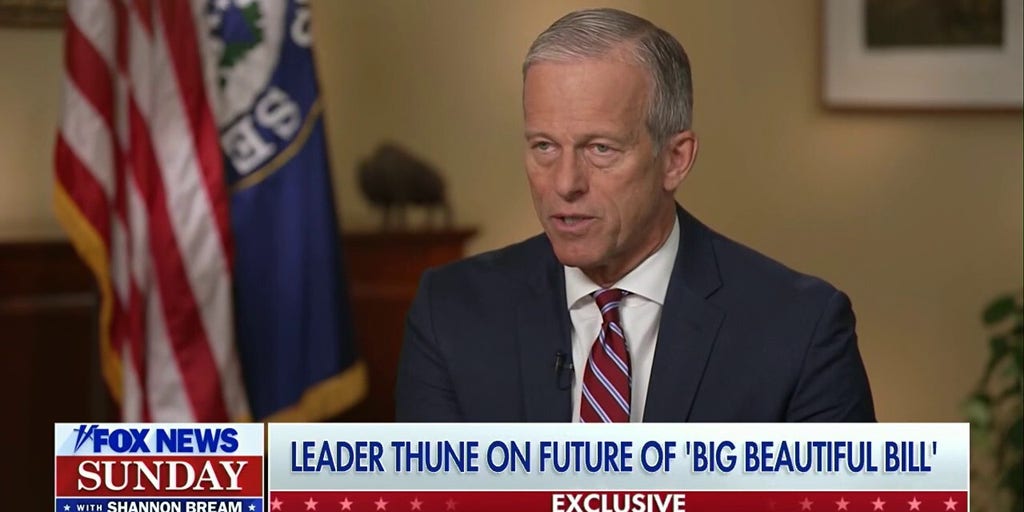 Senate majority leader willing to 'roll into' July 4th recess if necessary to pass 'big beautiful bill'