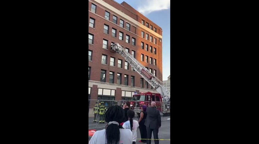Woman rescued from partially collapsed Iowa apartment building