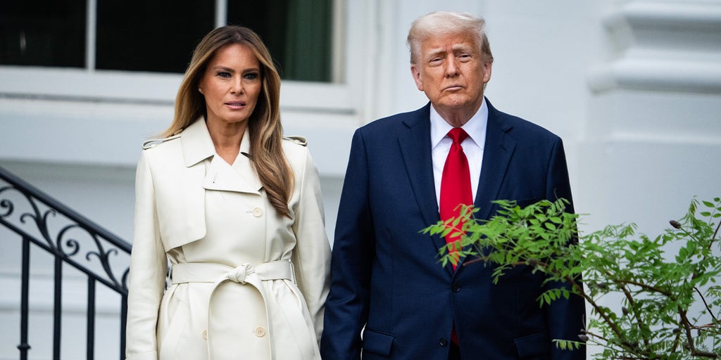 WATCH: President and First Lady Melania Trump depart the White House