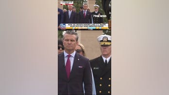 Hegseth HONORS fallen D-Day troops in France