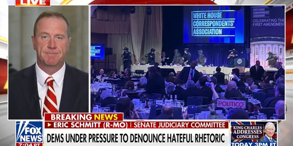 Schmitt warns ‘Trump derangement syndrome’ has ‘metastasized’ after WHCA Dinner shooting