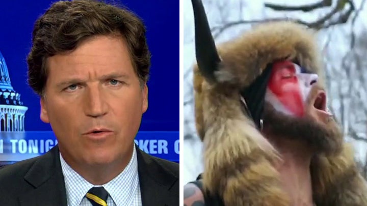 Tucker Carlson releases exclusive Jan. 6 footage, says politicians, media  lied about Sicknick, 'QAnon Shaman' | Fox News