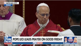 Pope Leo leads historic Good Friday procession in Rome, marking first Easter as pontiff