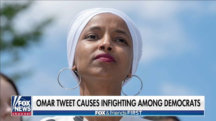 Dem leadership condemns Ilhan Omar for comparing US, Israel to Hamas