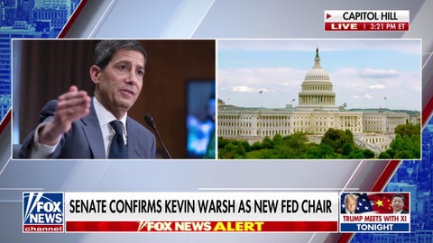 Senate confirms Kevin Warsh as Fed chair